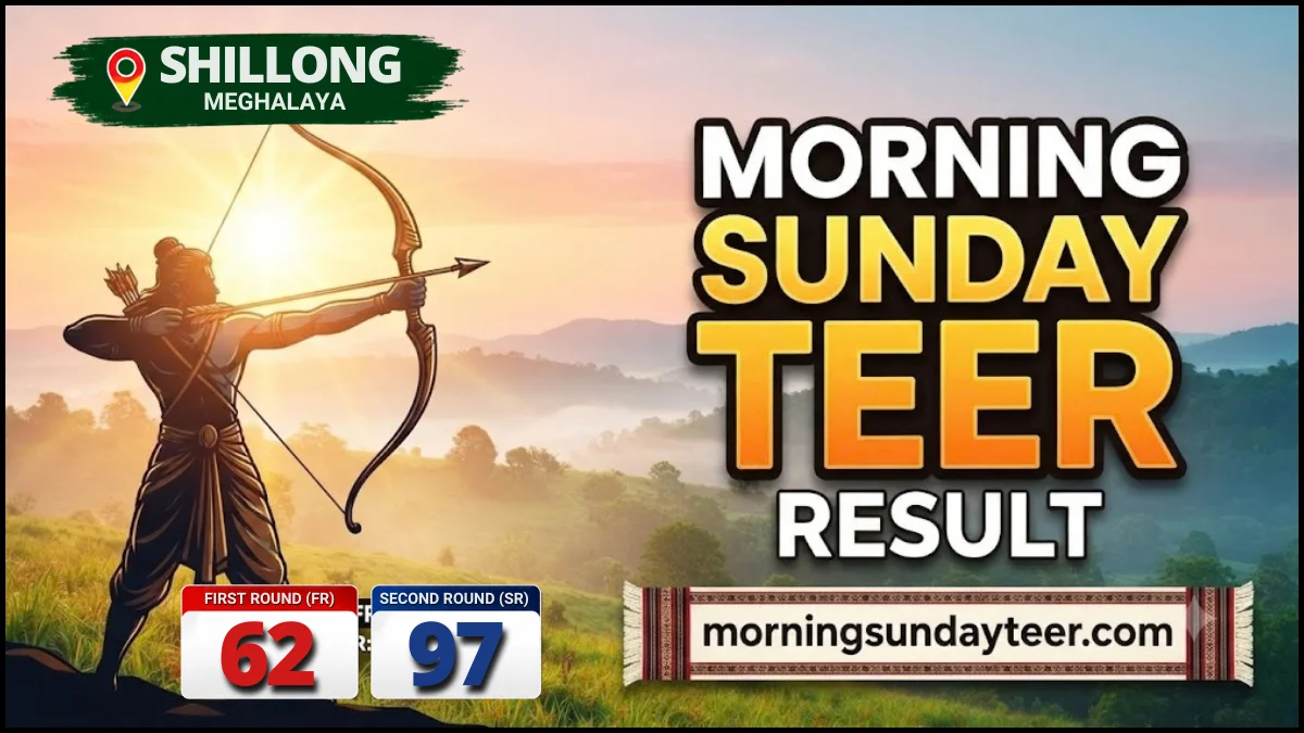 Morning Sunday Teer Result 8 October 2026: Shillong Live Updates & Archive